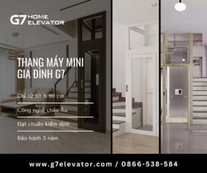 Lắp thang máy gia đình G7 Elevator