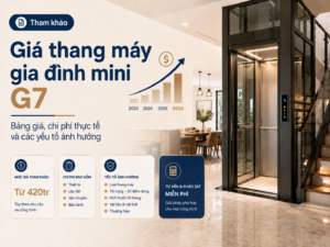giá thang máy mini gia đình